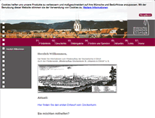 Tablet Screenshot of johanniskirche-ellrich.de